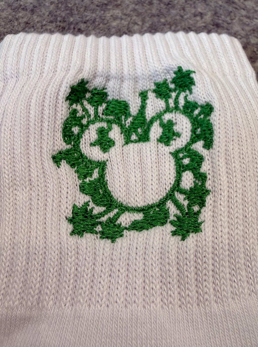 Circle of Life, Animal Kingdom inspired embroidered ladies socks.