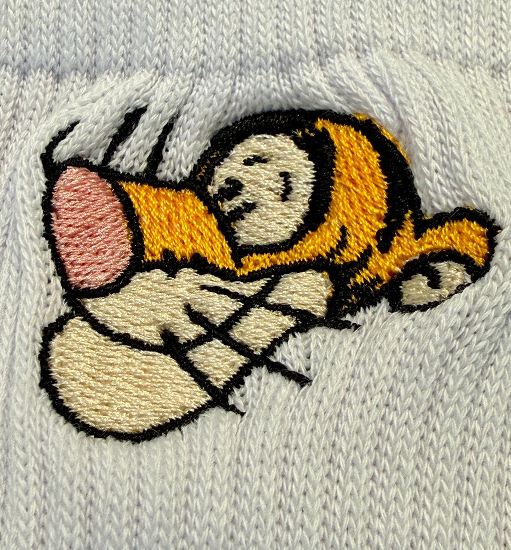 Tigger embroidered ladies' socks
