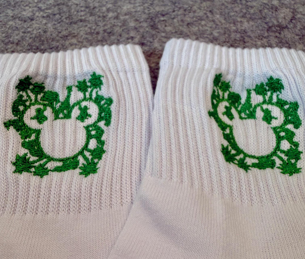 Circle of Life, Animal Kingdom inspired embroidered ladies socks.