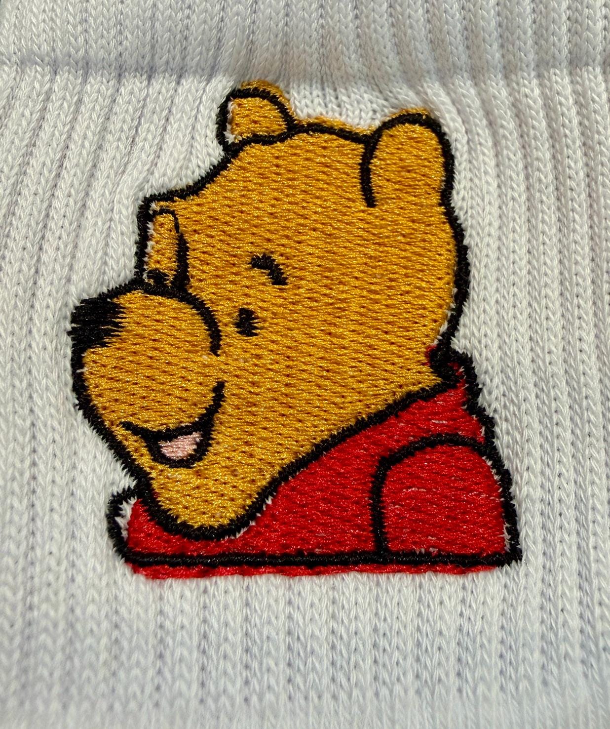 Winnie The Pooh Ladies' embroidered socks